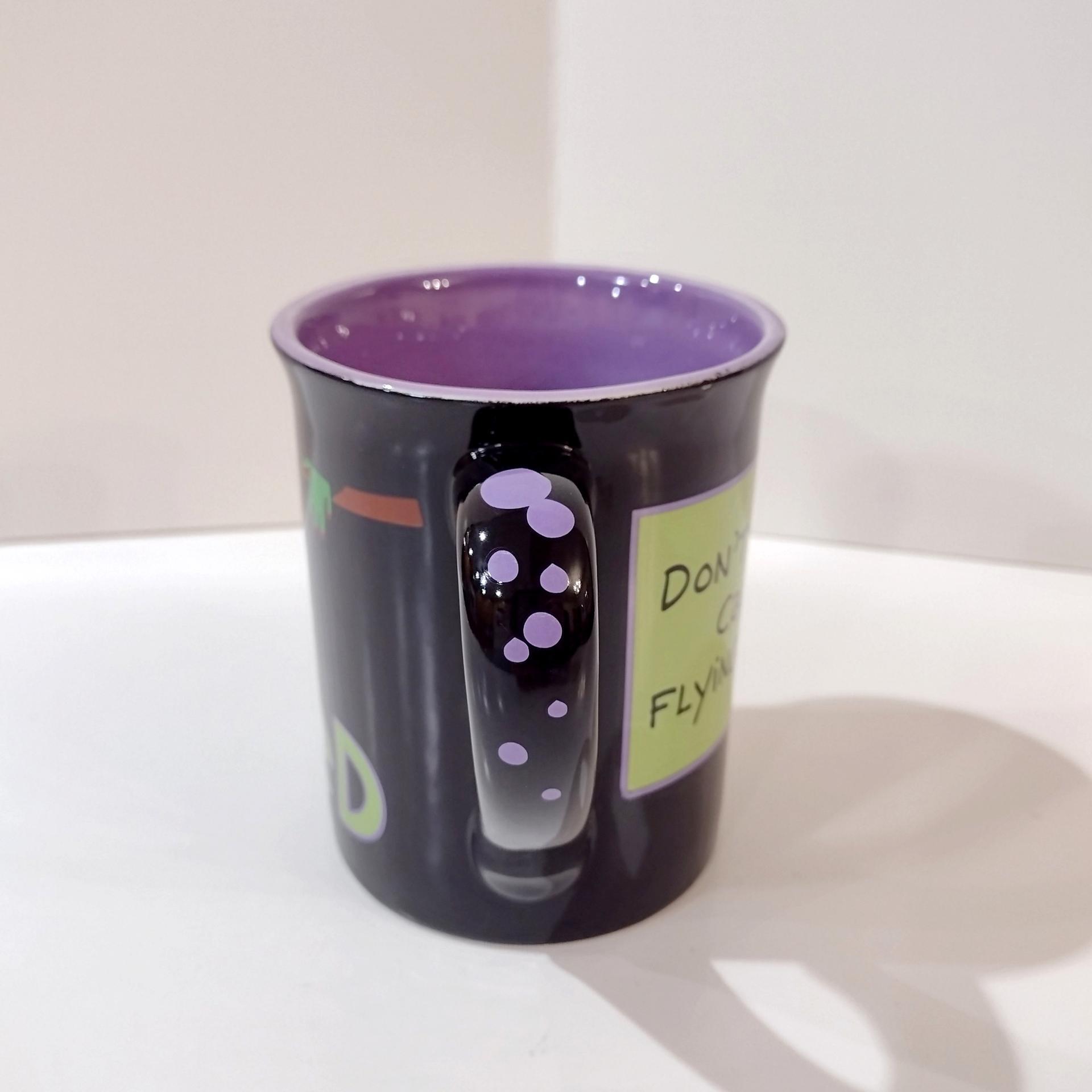 Wizard of Oz Wicked Witch Don't Make Me Call the Flying Monkeys Ceramic Oversized Coffee Tea Mug