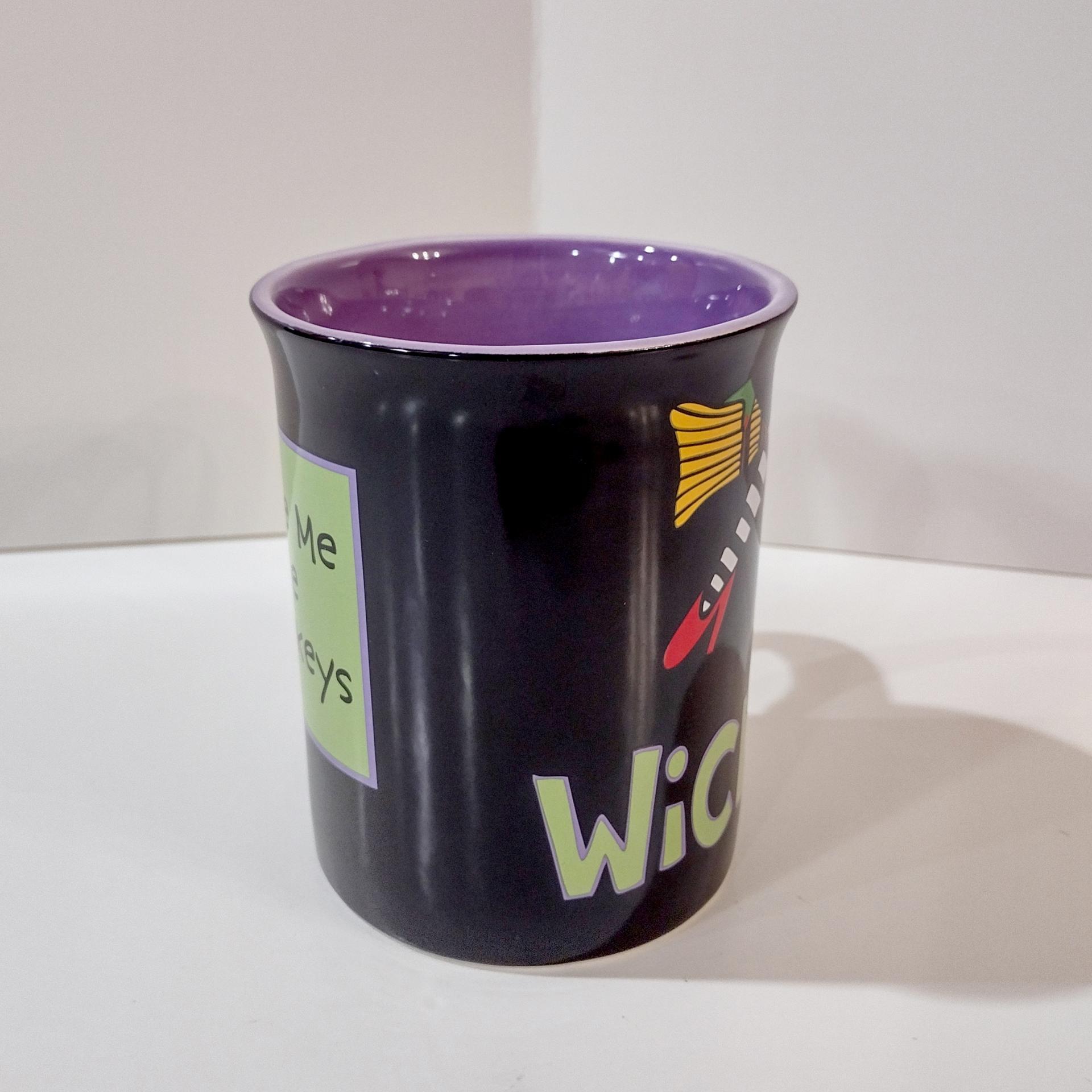 Wizard of Oz Wicked Witch Don't Make Me Call the Flying Monkeys Ceramic Oversized Coffee Tea Mug