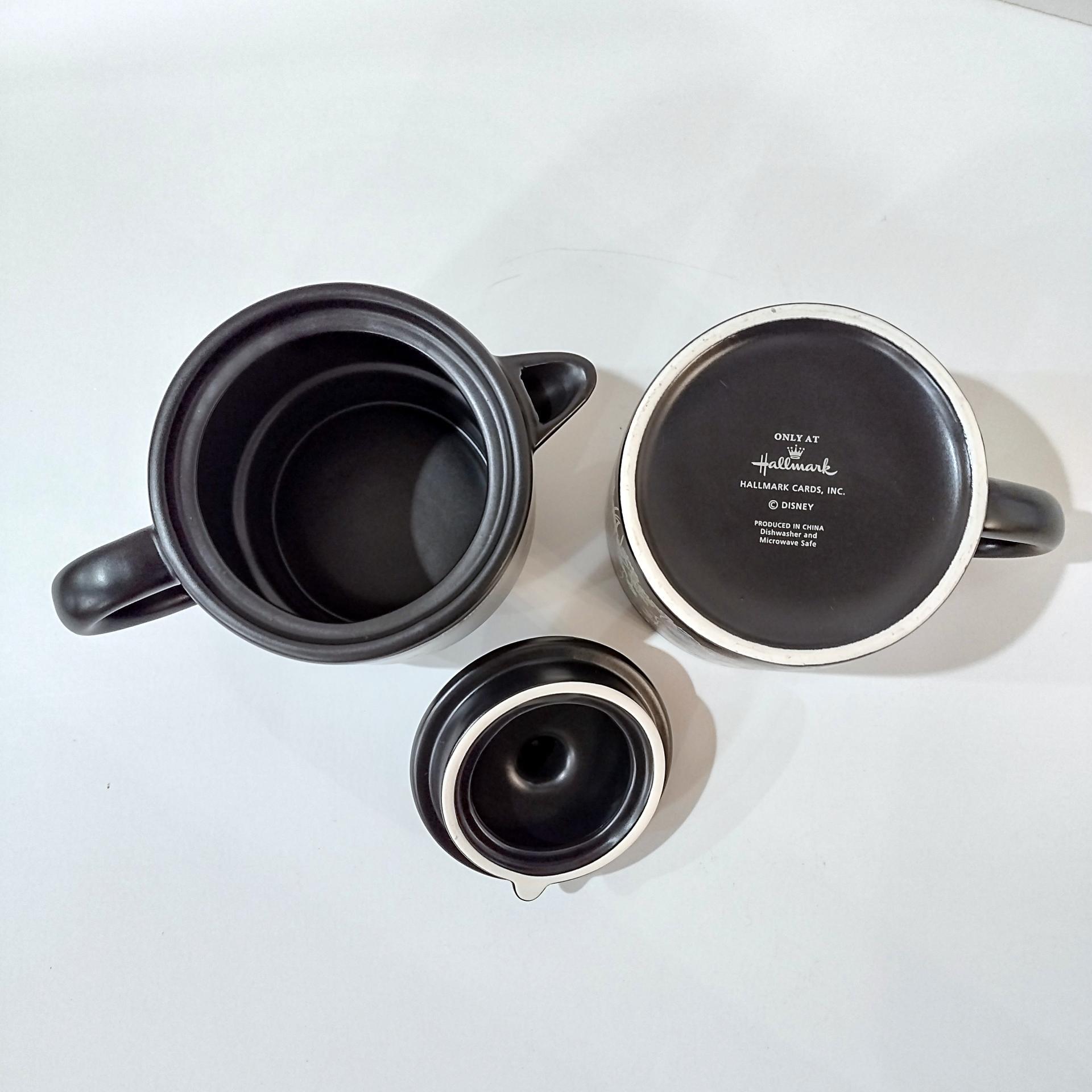 Vintage Hallmark Winnie the Pooh Mini Teapot and Cup, Stackable Tea Pot Mug Set
