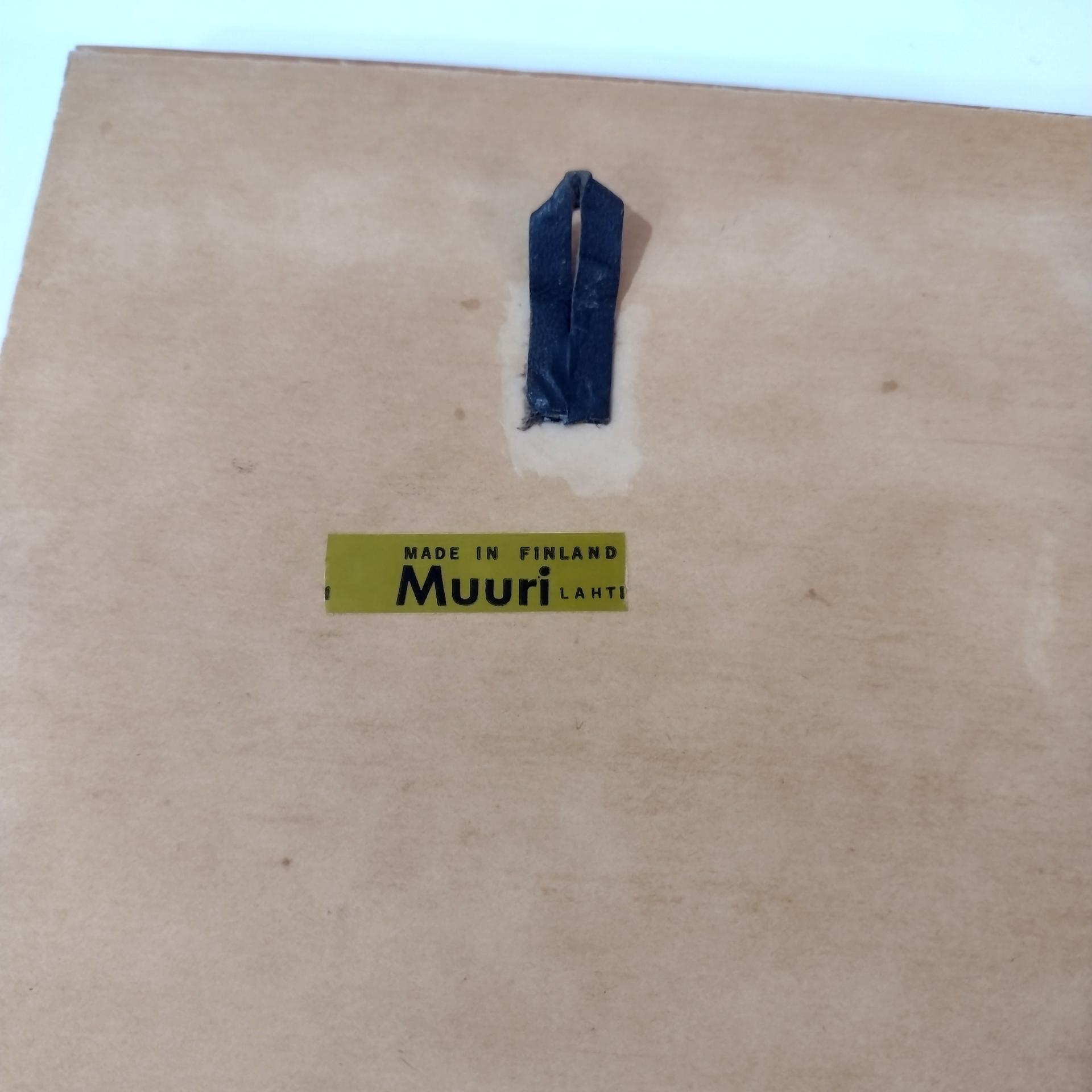 Vintage Wood Burned Etched Wooden Animal Mountain Landscape Wall Hanging, Finnish Wood Art