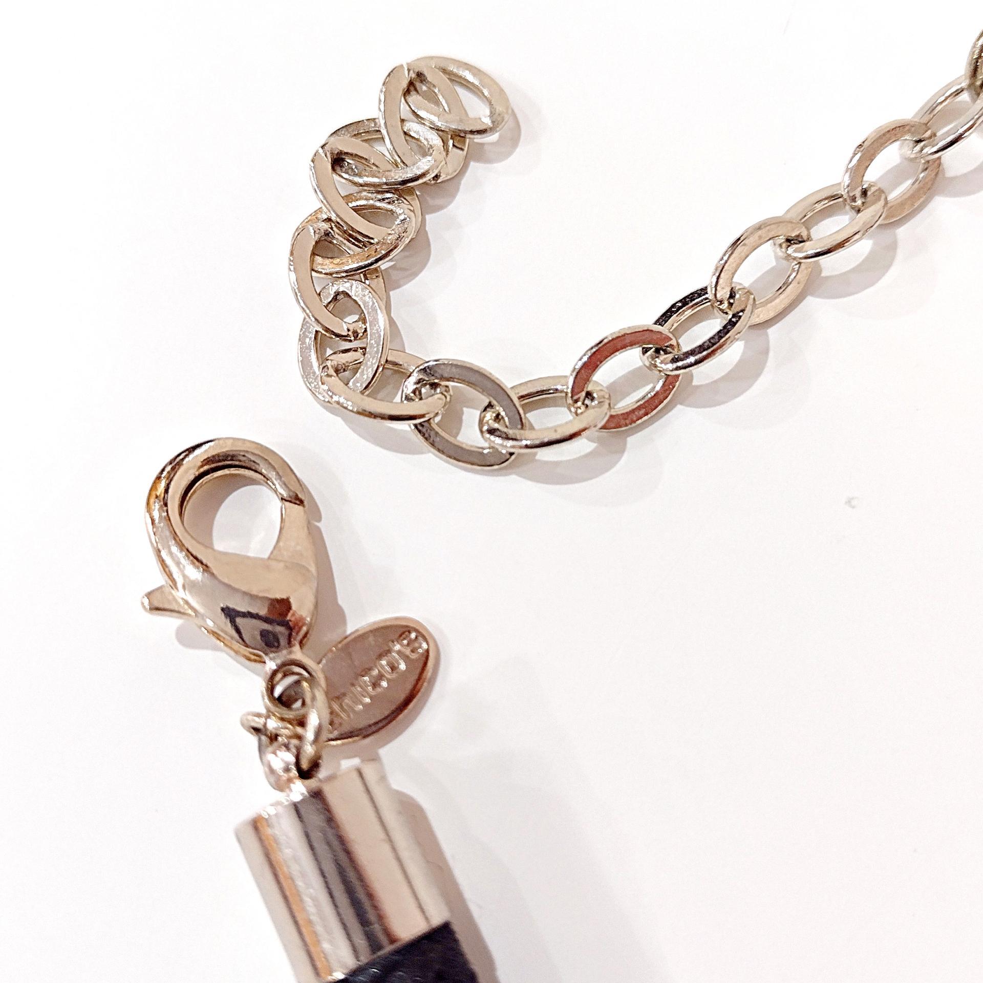 Vintage Wooden Beaded, Rope, and Gold Toned Brown Black Tan Chico's Statement Necklace