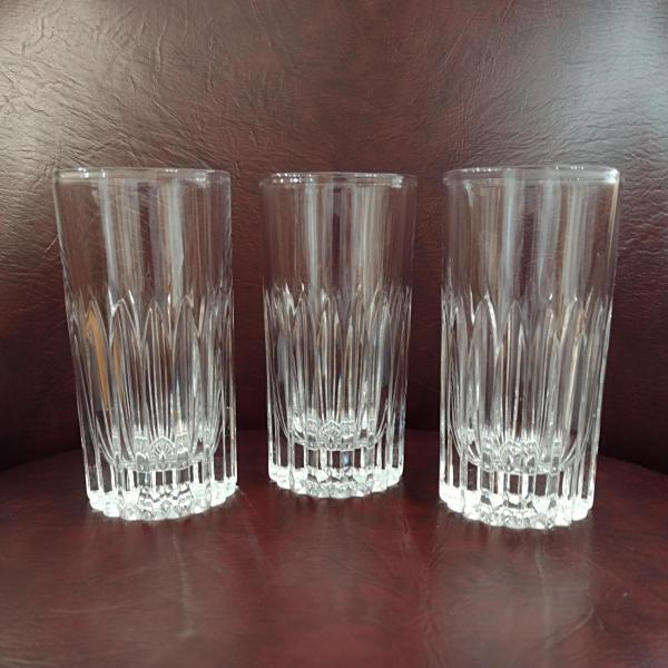 Vintage Gorham Althea Crystal Highball Glasses, Set of Three