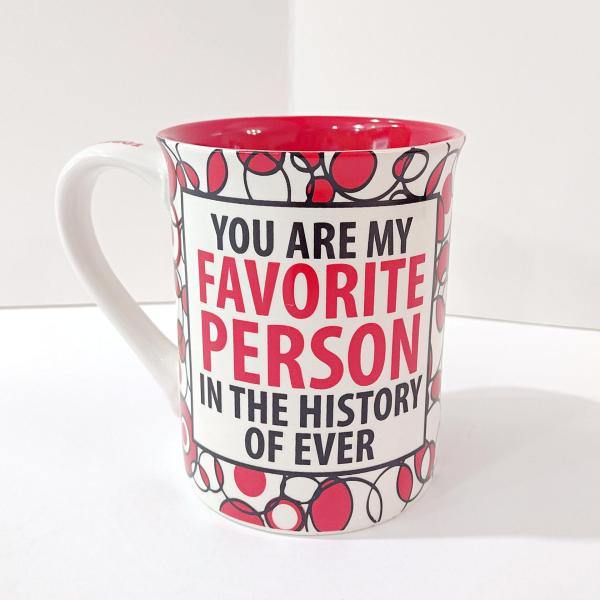 Vintage BFF Best Friends Forever Oversized Ceramic Coffee Tea Mug, Laurie Veasey Our Name Is Mud Mug