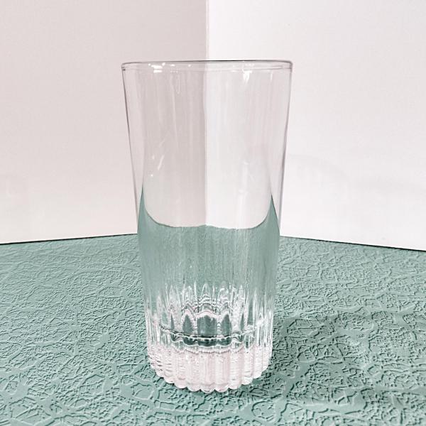 Vintage Crystal Highball Glass, Cut Crystal Barware