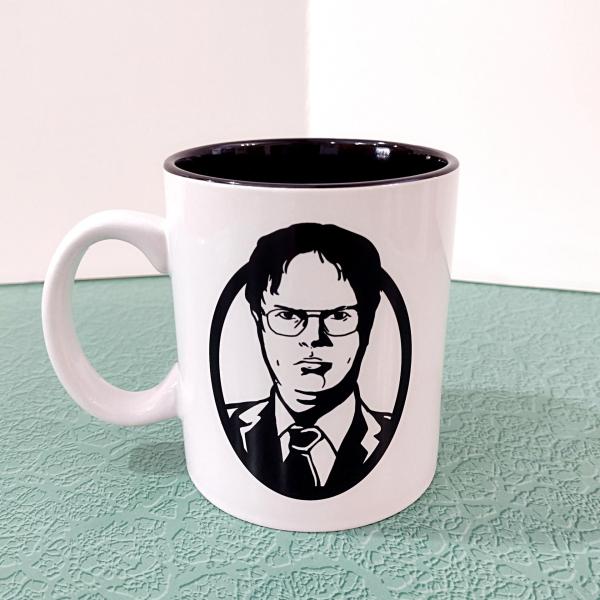 Vintage Dwight Schrute Dunder Mifflin The Office Ceramic Coffee Mug