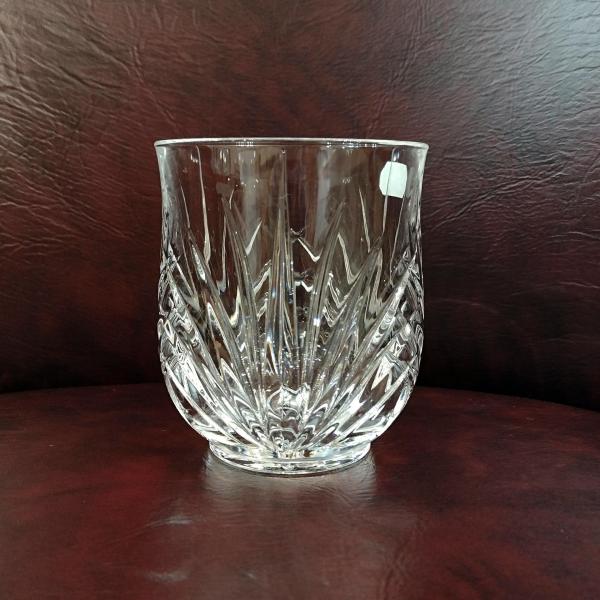 Vintage NEW JG Durand Madrigal Crystal Double Old Fashioned Glasses, Set of Four, Whiskey Glasses, Lowball Glasses, Rocks Glasses