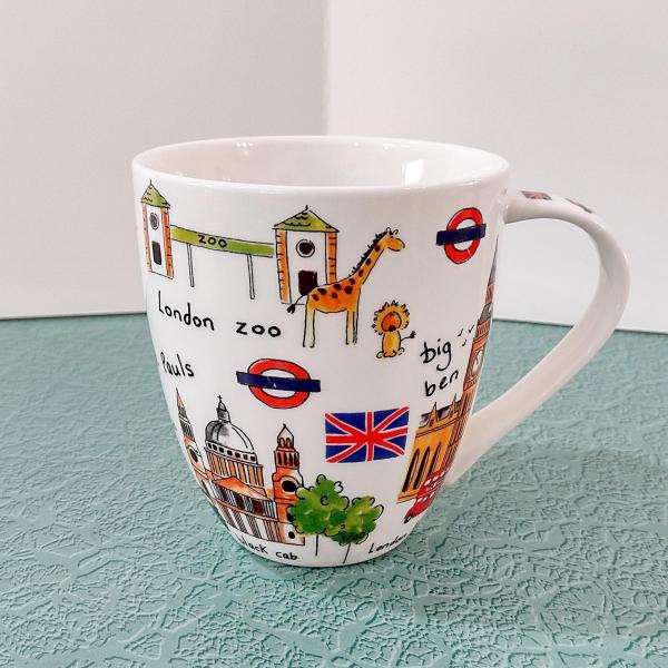 Vintage James Sadler Sights of London Ceramic Coffee Tea Mug