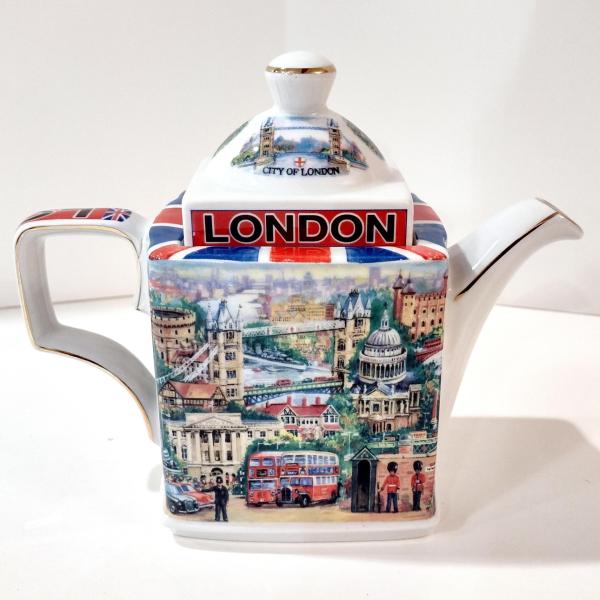 Vintage James Sadler City of London Teapot, Best of British Collection Tea Pot