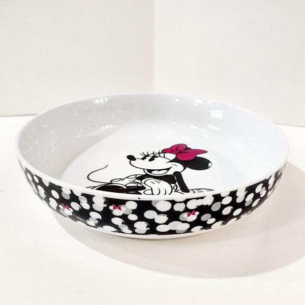 Vintage Mini Mouse Polka Dot Dinner Pasta Bowl
