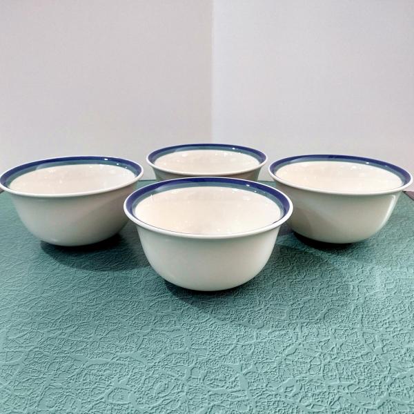 Vintage Pfaltzgraff Northwinds Deep Cereal Noodle Bowls, Set of Four