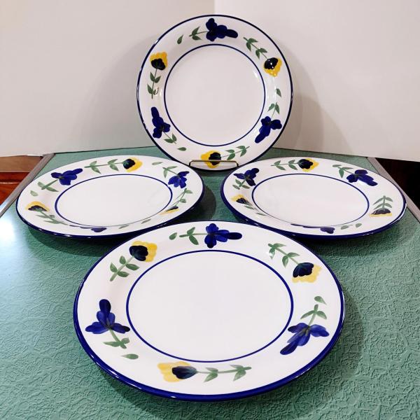 Vintage Dansk San Nicolo Dinner Plates, Set of 4